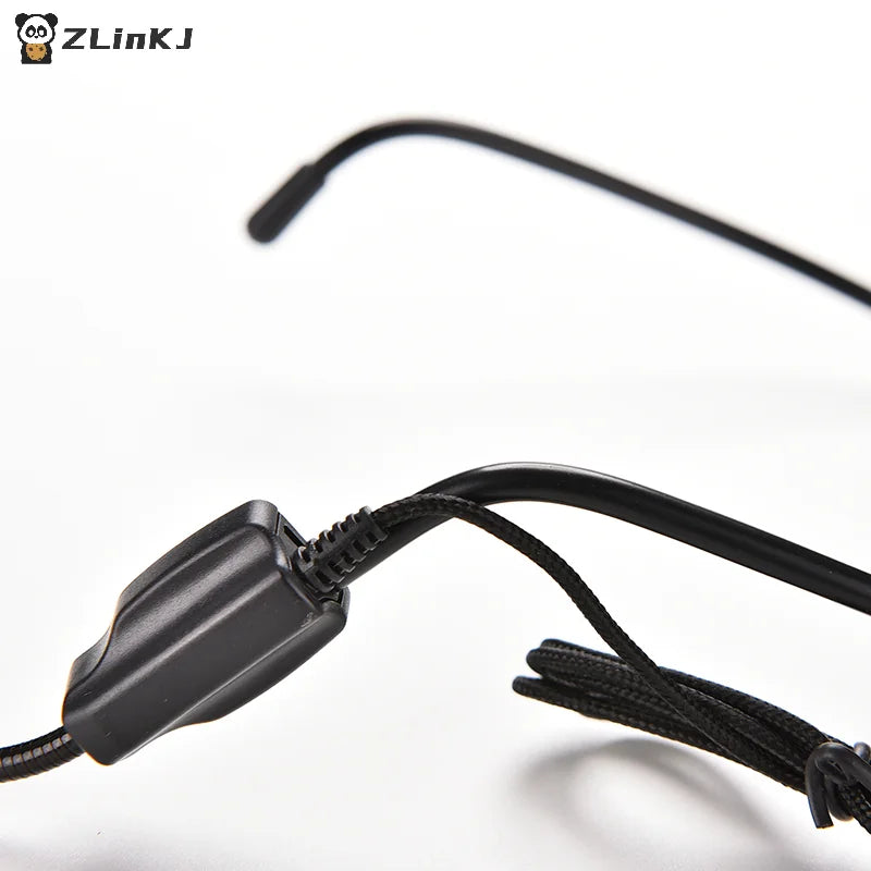 ▶1Pcs Professional 3.5MM Wired Microphone Headset Megaphone Radio Speaker Voice Clear Sound Mic For Conference Zpaxo