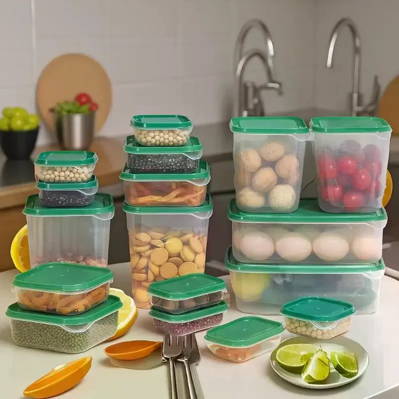 Freshness Preservation Box Plastic Lunch Kitchen Refrigerator Zpaxo