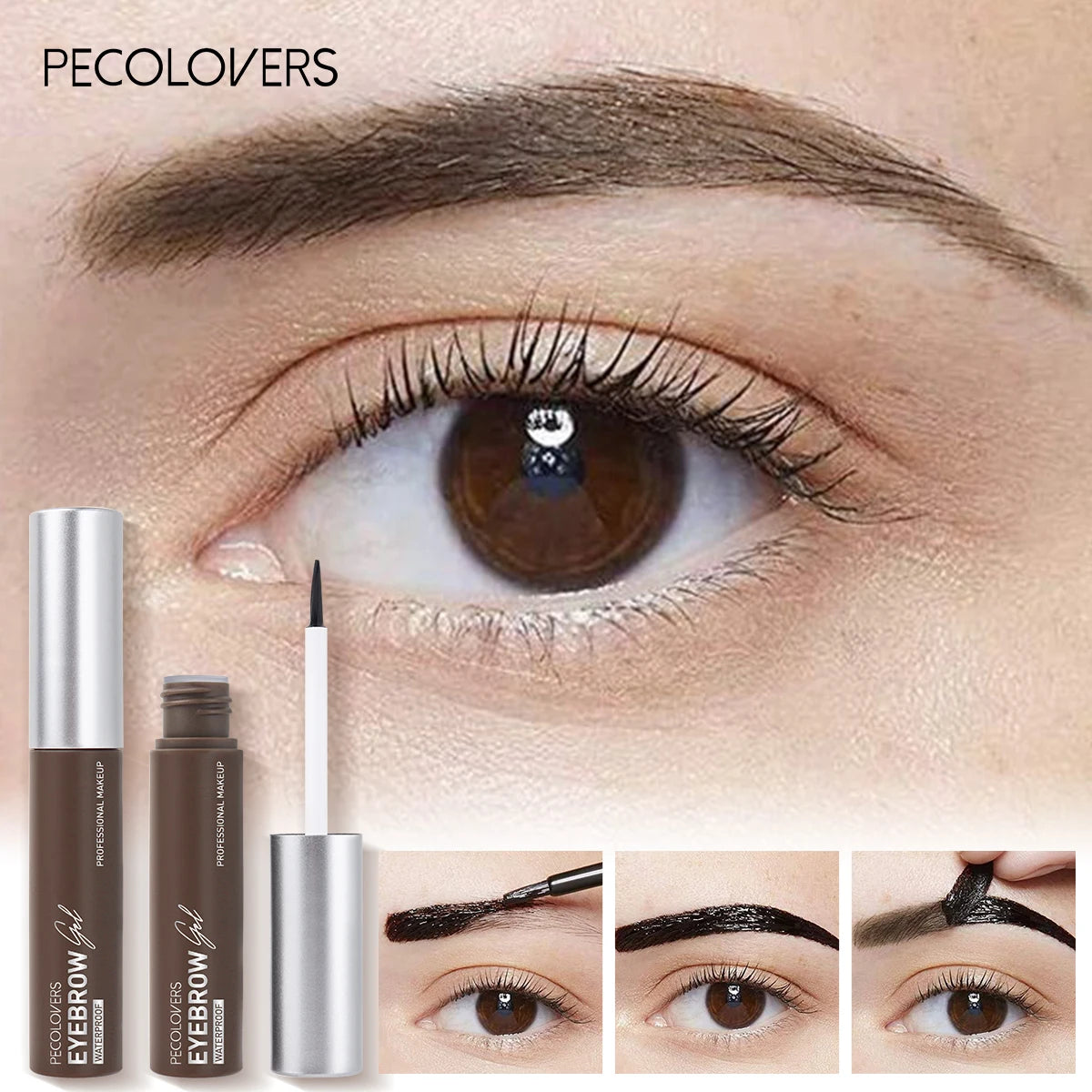 Long Lasting Semi-permanent Peel-off Eyebrow Gel Tearing Eyebrow Cream Eyebrow Enhancer Gel Make Up Cosmetic Tool Zpaxo