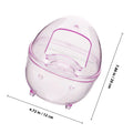 Hamster Sand Bath Box Deepened Container Small Pet Bathtub Sauna Room