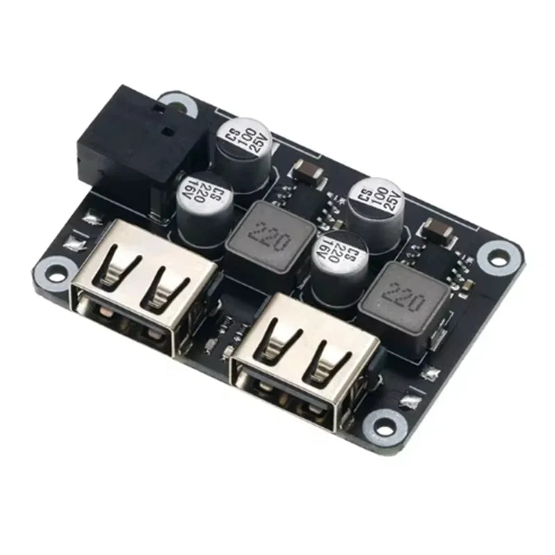 Dual USB Fast Charging Voltage Reduction Module 6-30V12V24V QC3 0 Zpaxo