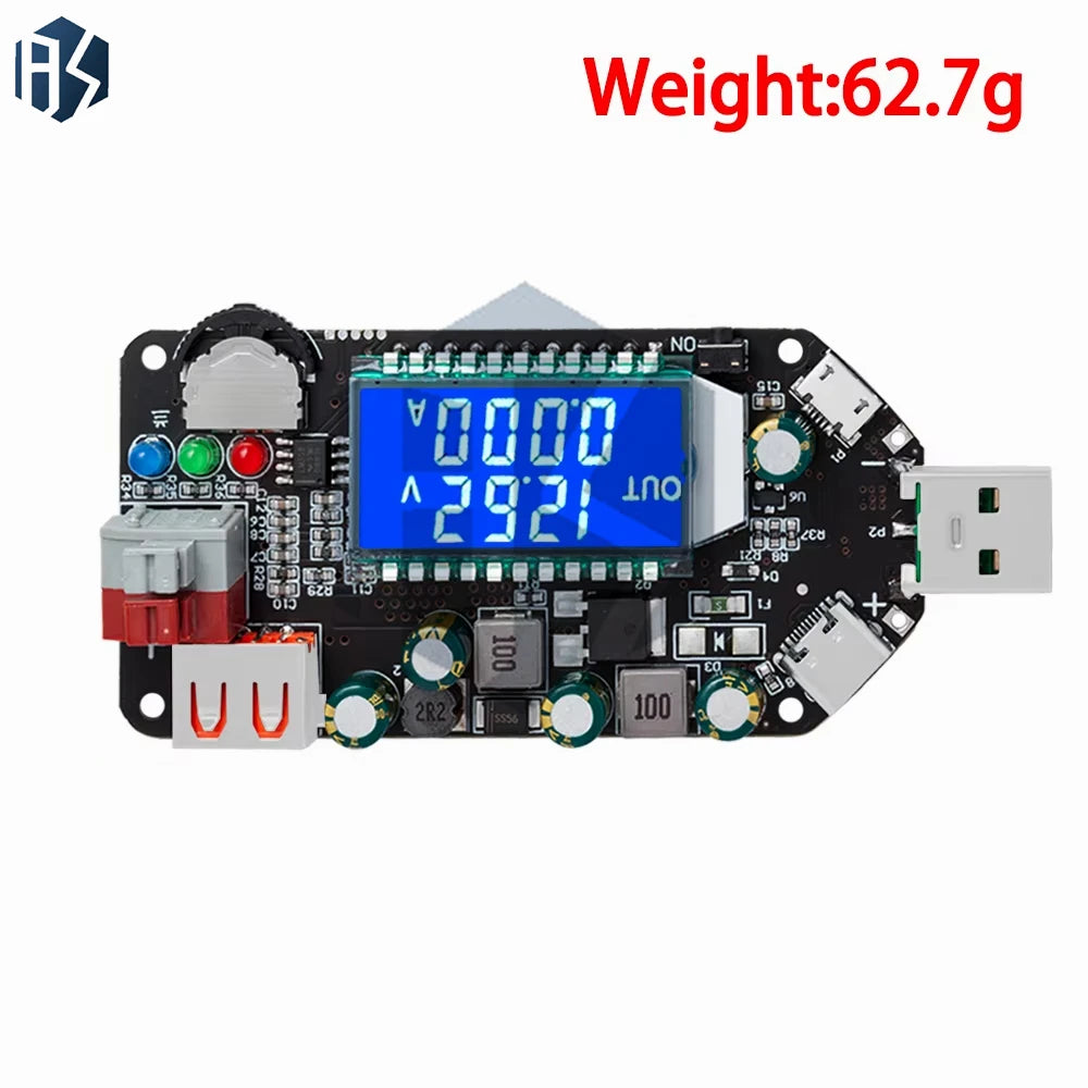 1-30V 0-2A 15W CC CV DC-DC Power Module USB Type-c QC3 0 2 AFC Fast Zpaxo