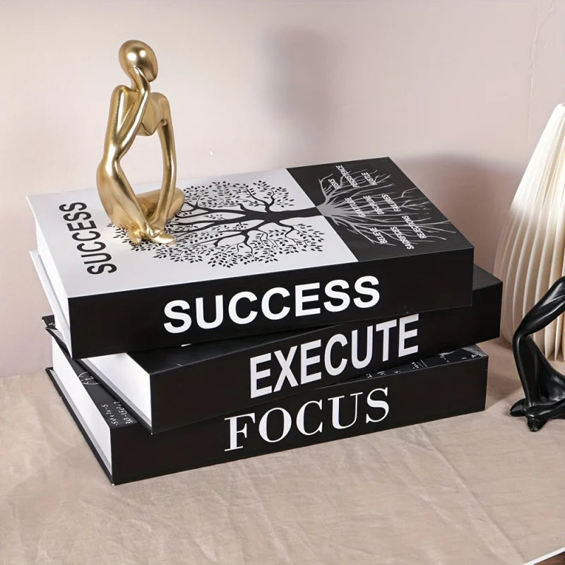 3 Inspirational Desk Decor Books Suitable Home Office Room Fake