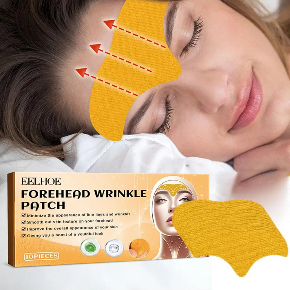 Anti-Wrinkle Forehead Patch,Collagen Gel Stickers to Tighten & Smooth Fine Lines, Firming Skin Care for Women Skin Care Zpaxo