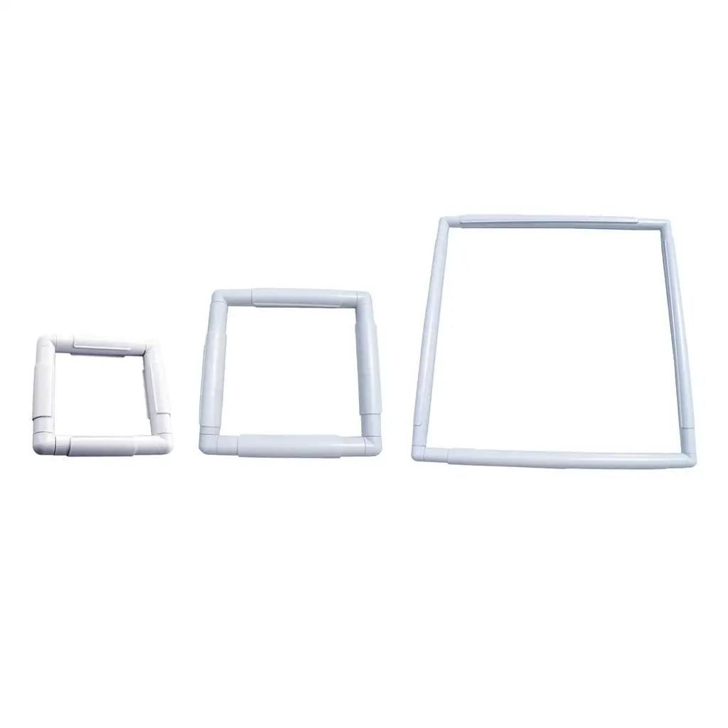 Embroidery Hoop Rings Clip Frame Square Cross Stitch Frame DIY Crafts Sewing Tool for Quilting, Needlepoint, Silk-Painting Zpaxo