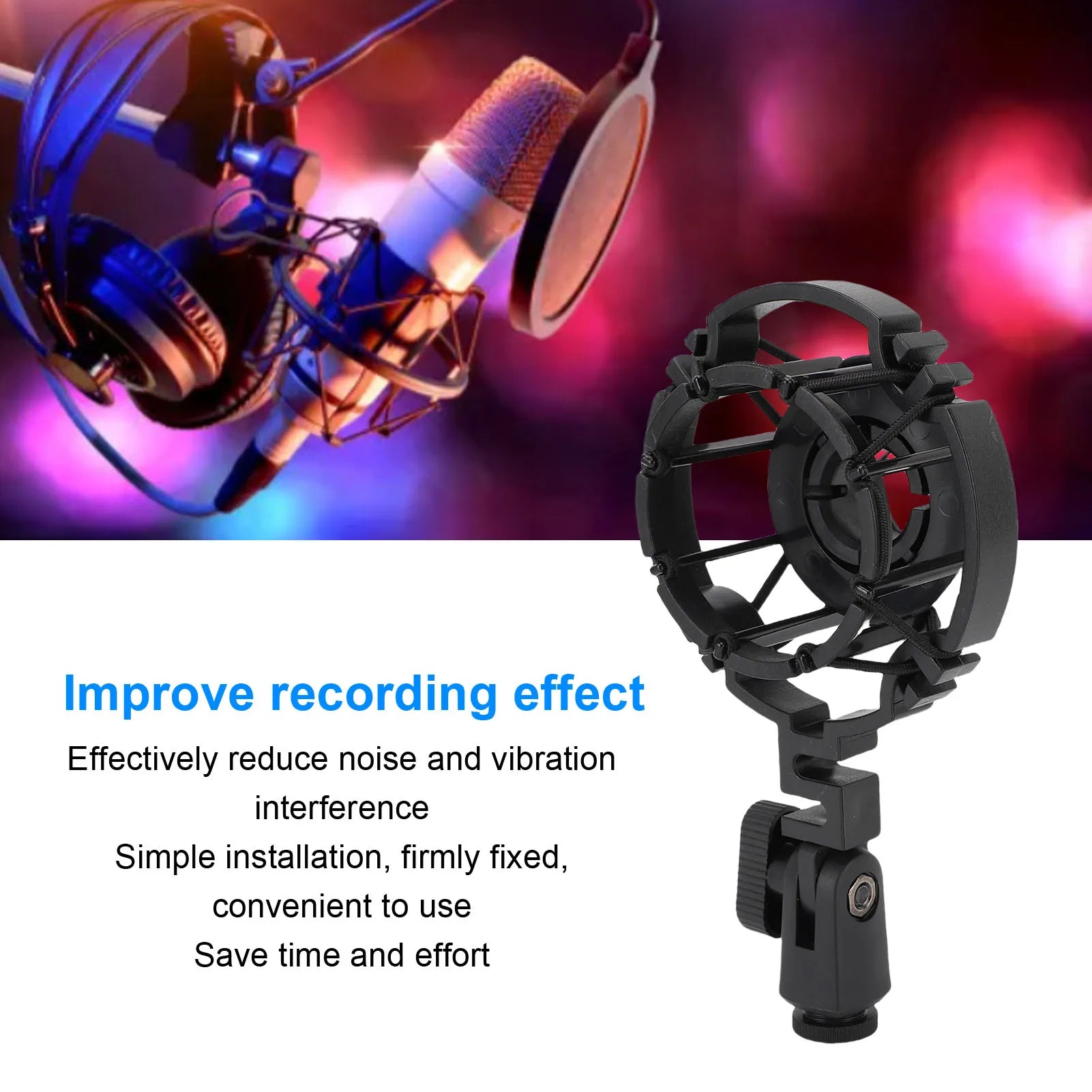 Shock Mount Fit C2000 C3000 C4000 C214 C314 C414 Microphone