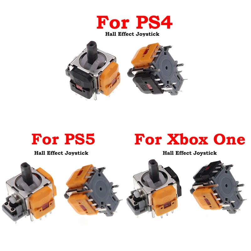 1 Pair Replacement Hall Effect Joystick 3D Analog Joystick for PS5 PS4 Xbox One XSX Controller ThumbStick Repair Parts Accessory Zpaxo
