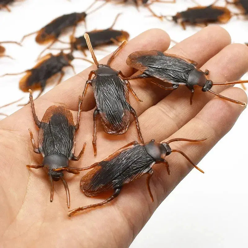Realistic Cockroach Model Novelty Prop Toy Pranking April Fools' Day