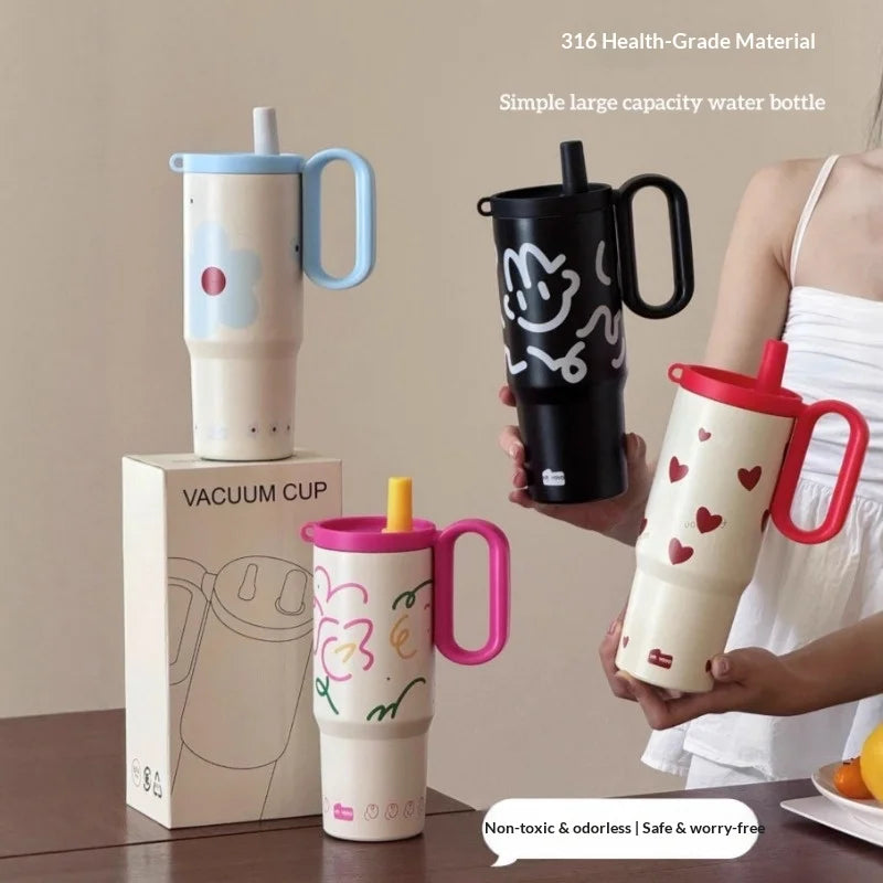 720ml 316 Stainless Steel Vacuum Tumbler | Hot & Cold Flask Vacuum Insulated Tumbler Zpaxo