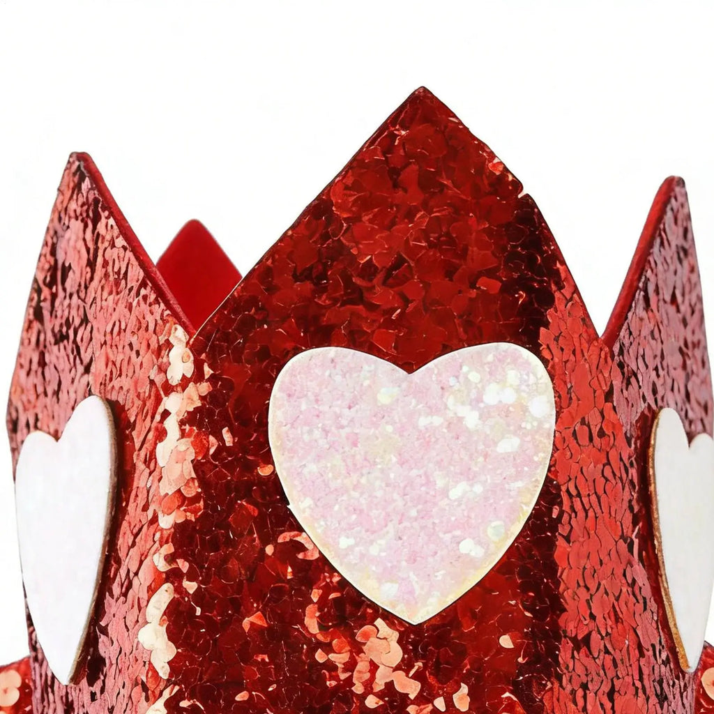 Valentines Day Porch Goose Outfit Headscarf Heart-shaped Glasses
