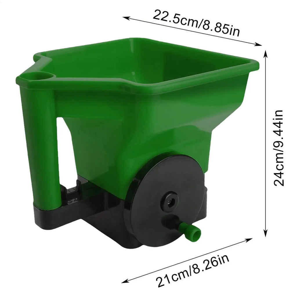 Fertilizer Spreader Handheld Portable Garden Supplies Hand Crank