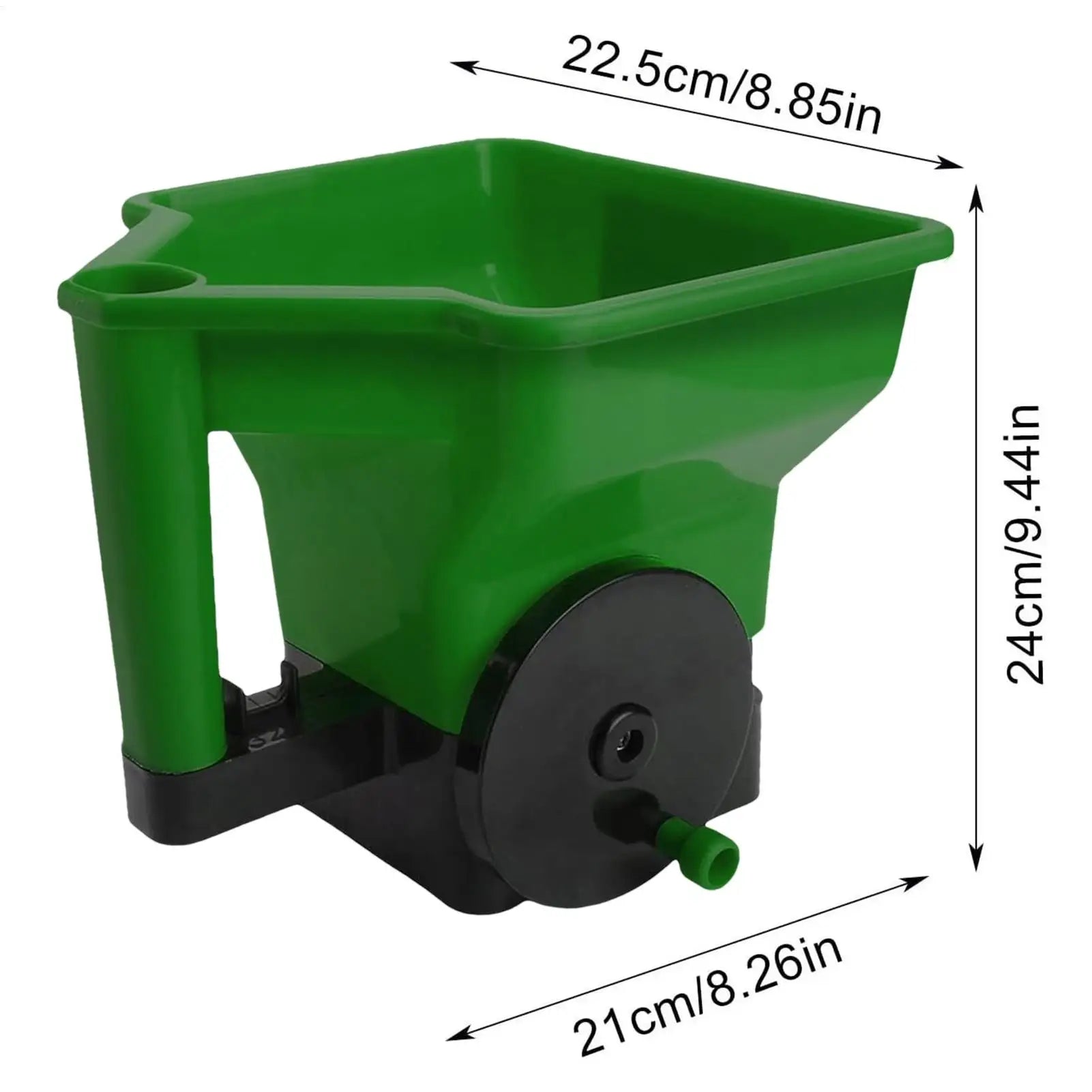Fertilizer Spreader Handheld Portable Garden Supplies Hand Crank