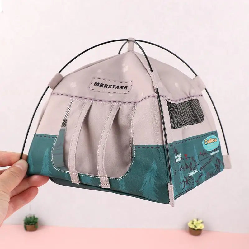 Simulated Miniature Outdoor Tent Photo Prop 1 12 Scale DIY Decor Zpaxo