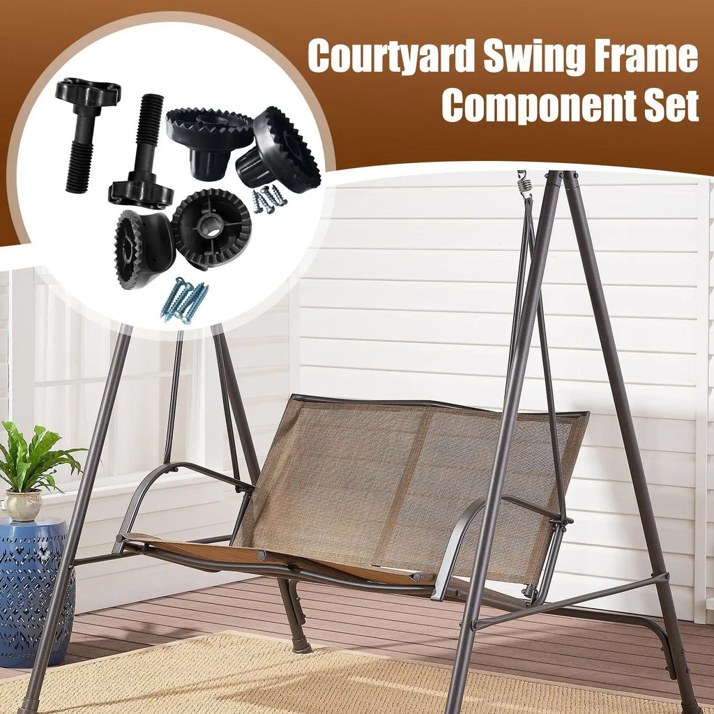 Wear-resistant Canopy Fittings Patio Swing Parts Rustproof Outdoor