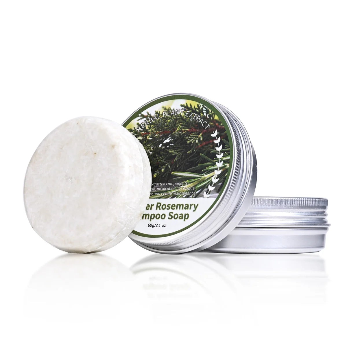 Juniper Rosemary Solid Shampoo Bar – Oil Control & Moisture 60g Solid Shampoo Bar Zpaxo