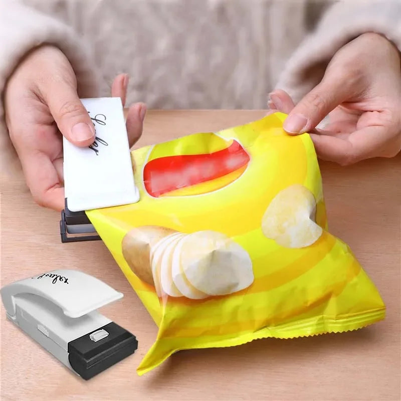 Portable Heat Bag Sealer – Food & Snack Storage Sealing Clip