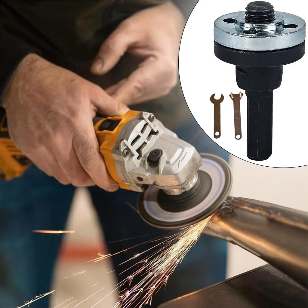 Angle Grinder Connecting Rod Connecting Rod Angle Grinder Adapter Multifunctional Adjustable Grinding Disc Fittings for Jade Zpaxo