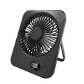 Mini Portable Desk Fan USB Rechargeable Foldable Table Camping