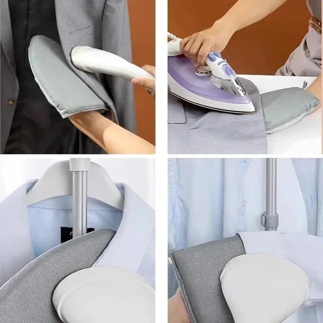 A Heat-resistant Stain-resistant Clothing Shop Can Wash the Ironing Board Mini Portable Anti-ironing Gloves Iron Pad Set Zpaxo