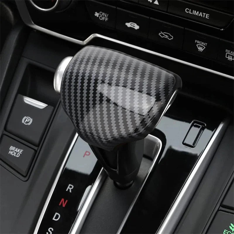 Carbon Fiber Gear Shift Knob Cover – Honda CR-V 2017–2021