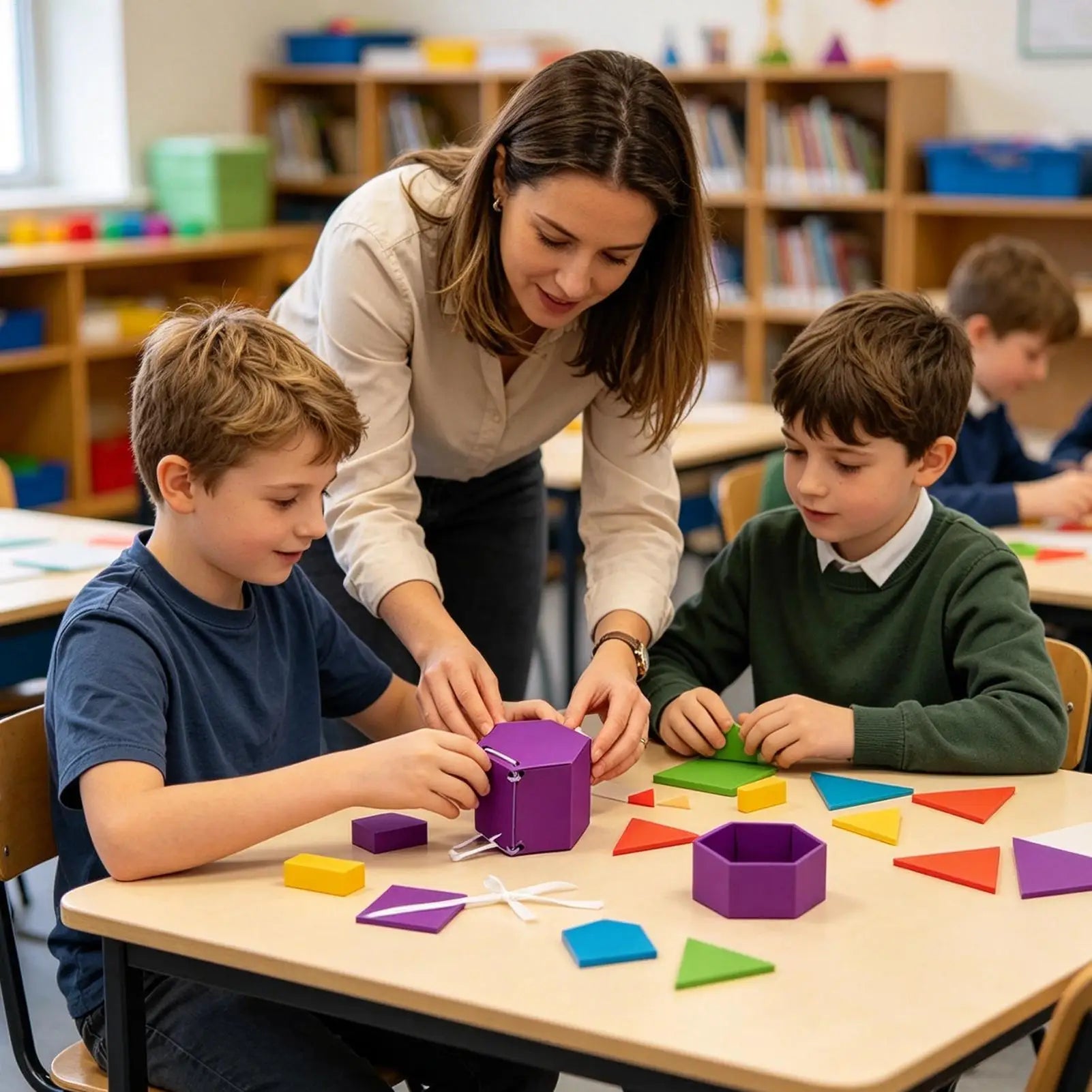 Shapes Preschool Learning Book Activity Educational Workbook
