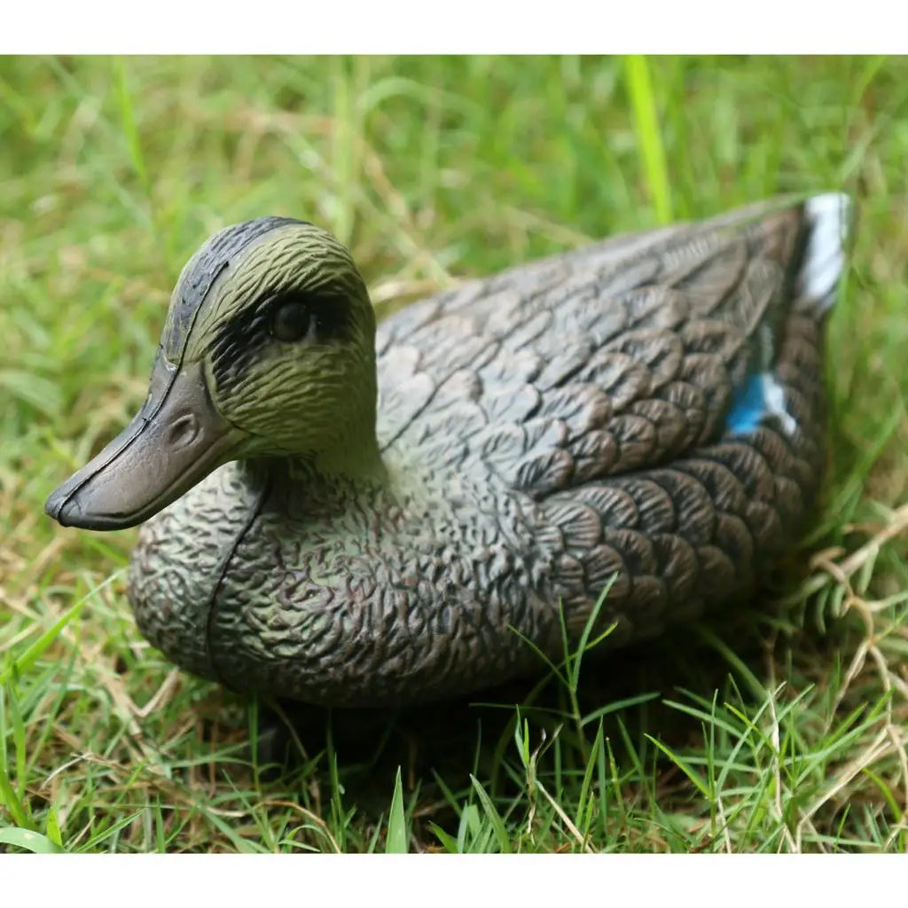 Garden Lawn Decor Artificial Mandarin Duck Decoy Plastic Fake Bird Zpaxo