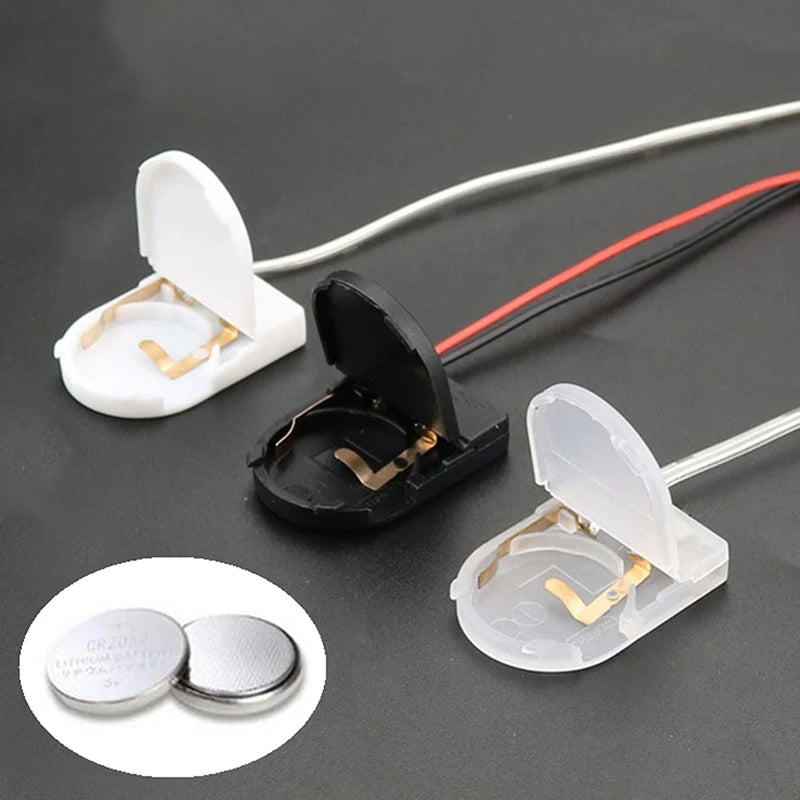 Single Slot 3V CR2032 CR 2032 Button Coin Cell Empty Battery Holder