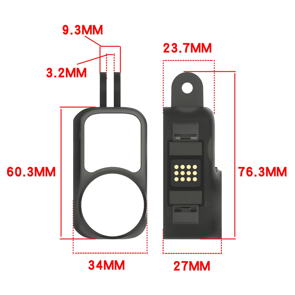 Quick Release Protective Frame Case Durable Vertical Cover Shell
