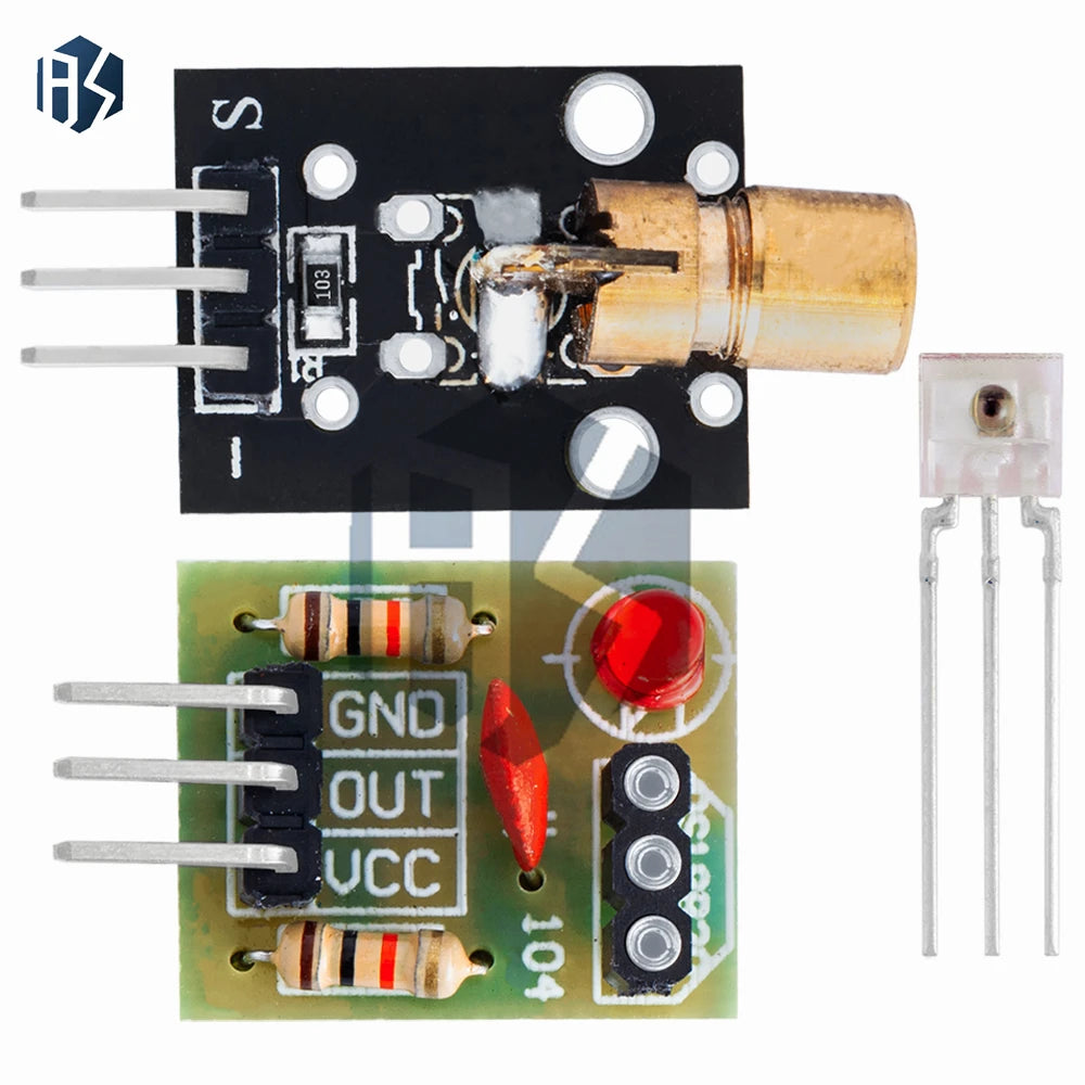 KY-008 650nm Laser Transmitter Module Sensor Non-modulator Tube Zpaxo