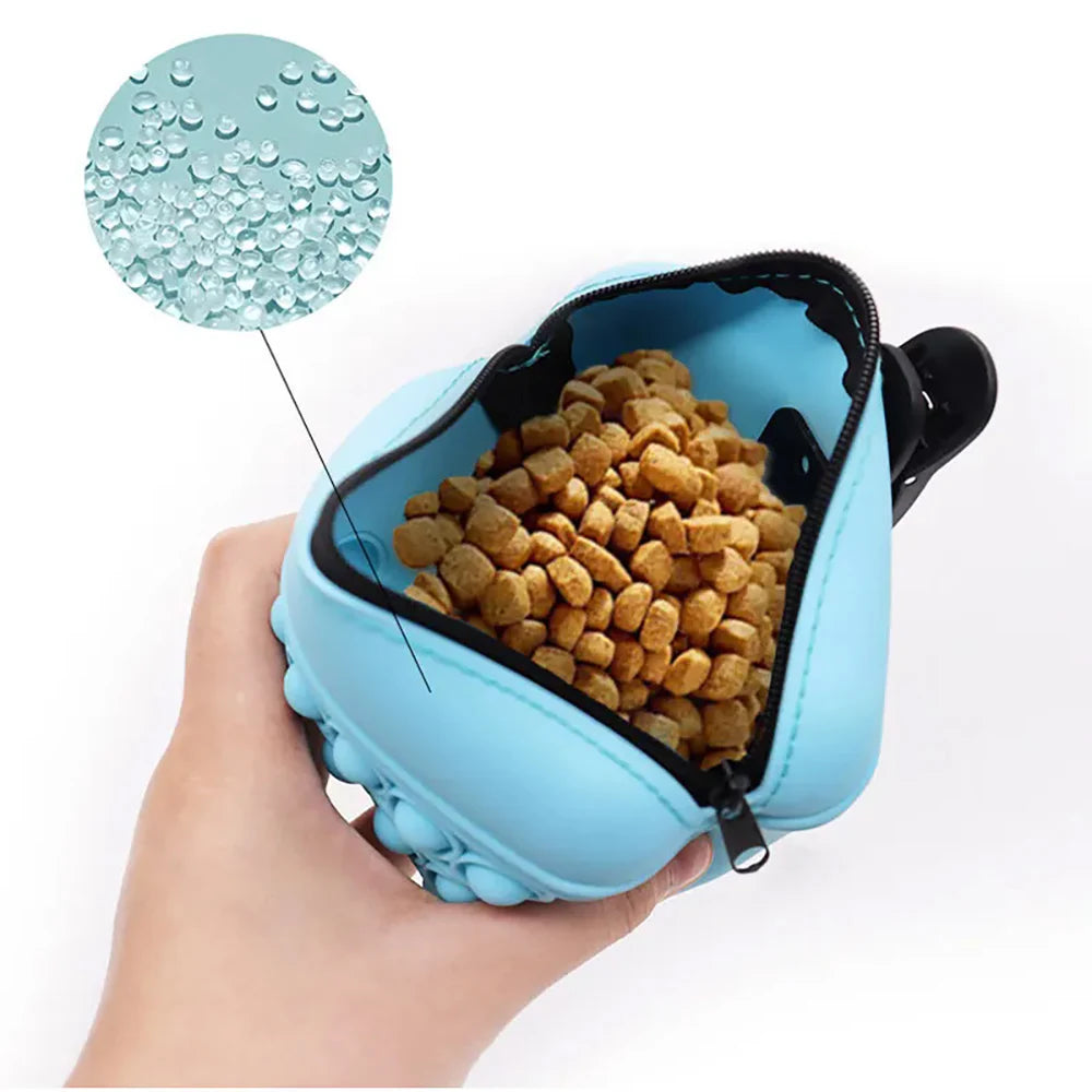 Pet Portable Dog Training Waist Bag Supports Snack Bait Dogs Outdoor Zpaxo