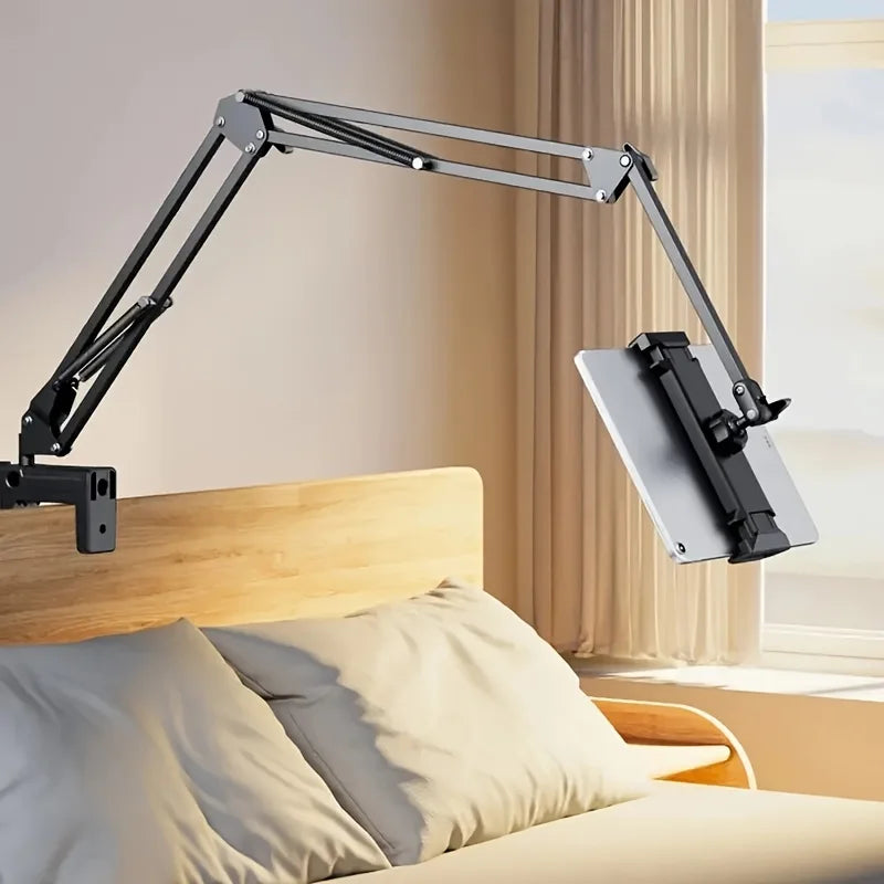 360 Rotating Metal Tablet Stand Adjustable Holder Ipad Iphone Switch