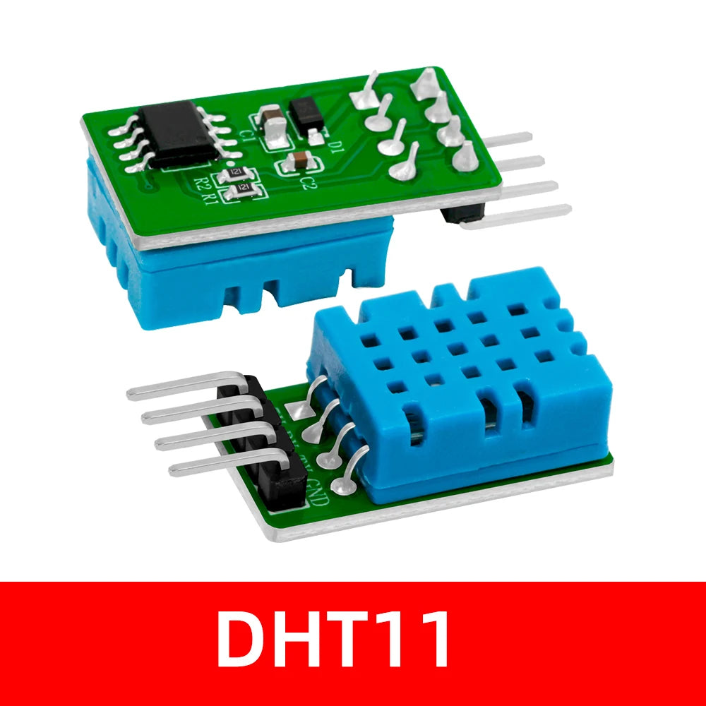 Temp Humidity Sensor Combo DS18B20 DHT11 Modules Arduino MCU Projects Zpaxo DHT11