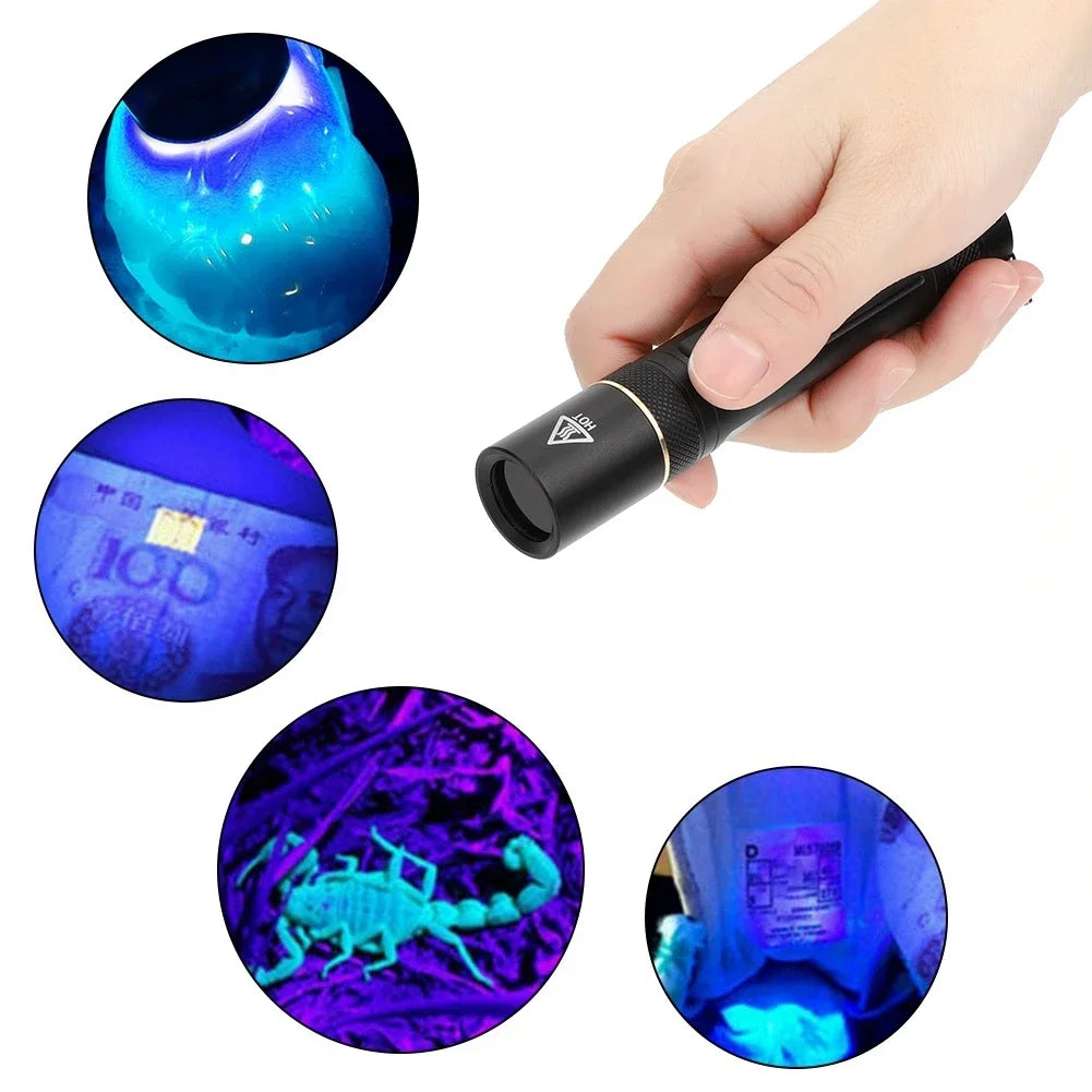 POCKETMAN 5W 365nm UV Blacklight Flashlight – LED UV Torch