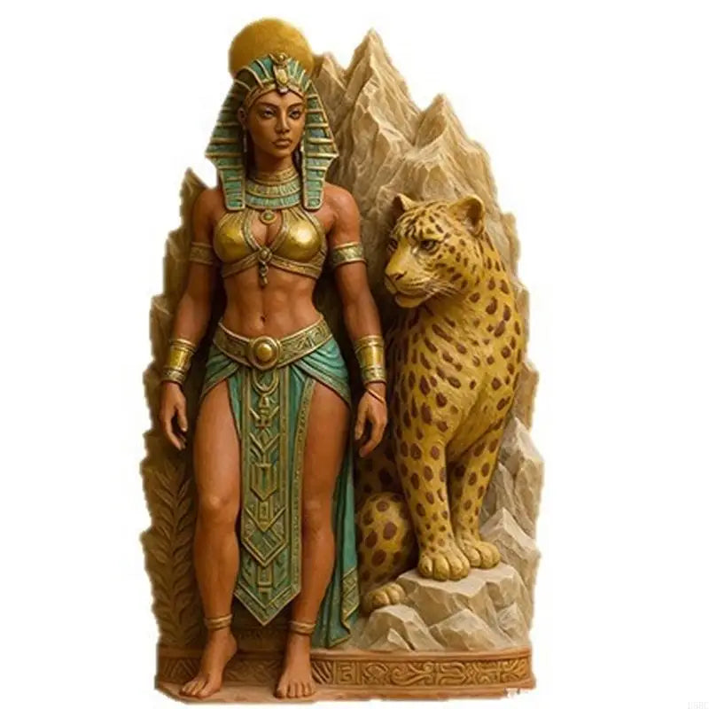 Egypt Lady Statue Silicone Molds Making Soap Home Decoration