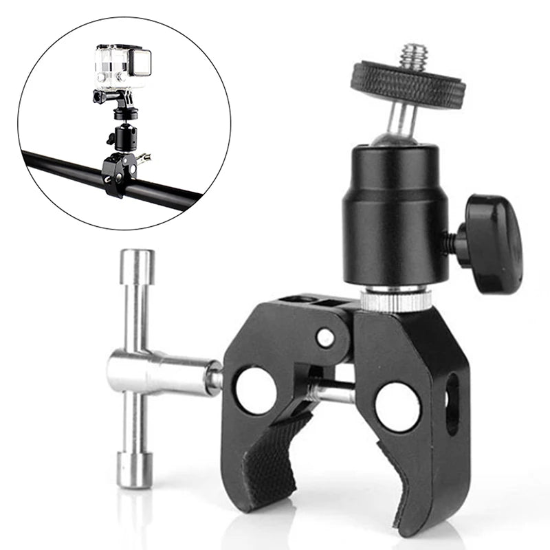 Heavy Duty CNC Metal Quick Release Clamp 360 Mini Ball Head 1 4 Screw Zpaxo