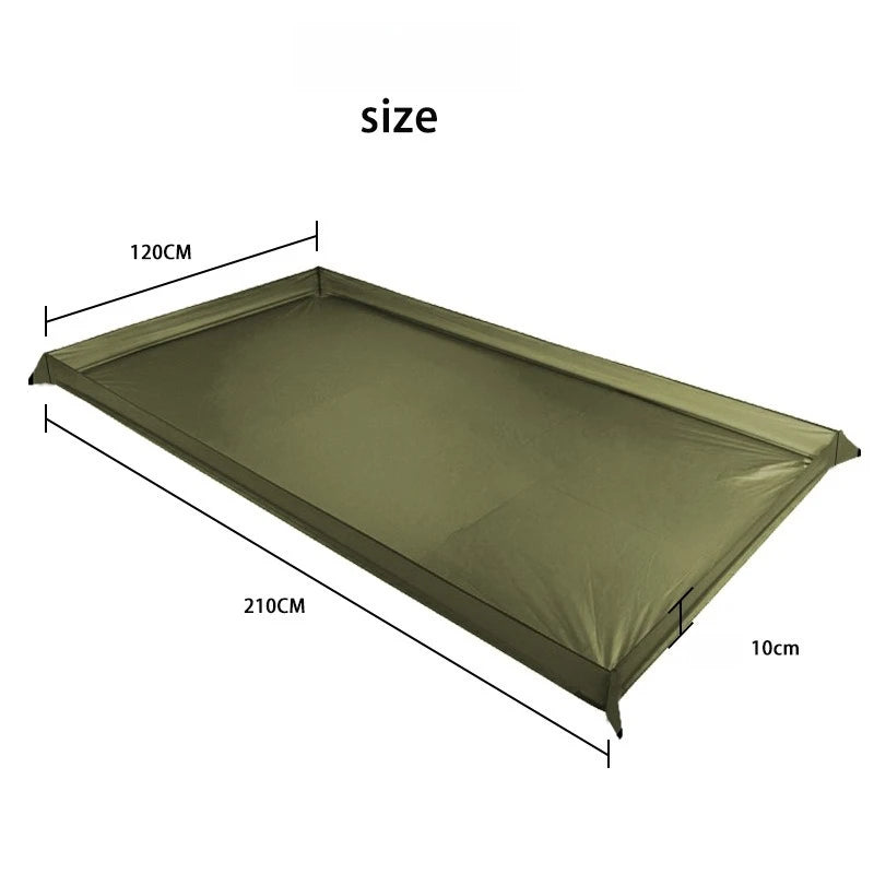 Camping moisture-proof mat bath basin mat all over the ground cloth thickened waterproof rainproof and wear-resistant floor mat Zpaxo