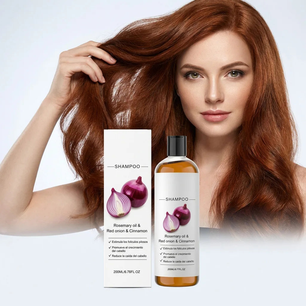Onion Cassia Shampoo – Strengthen Hair & Repair Damage 200ml Hair Care Shampoo Zpaxo