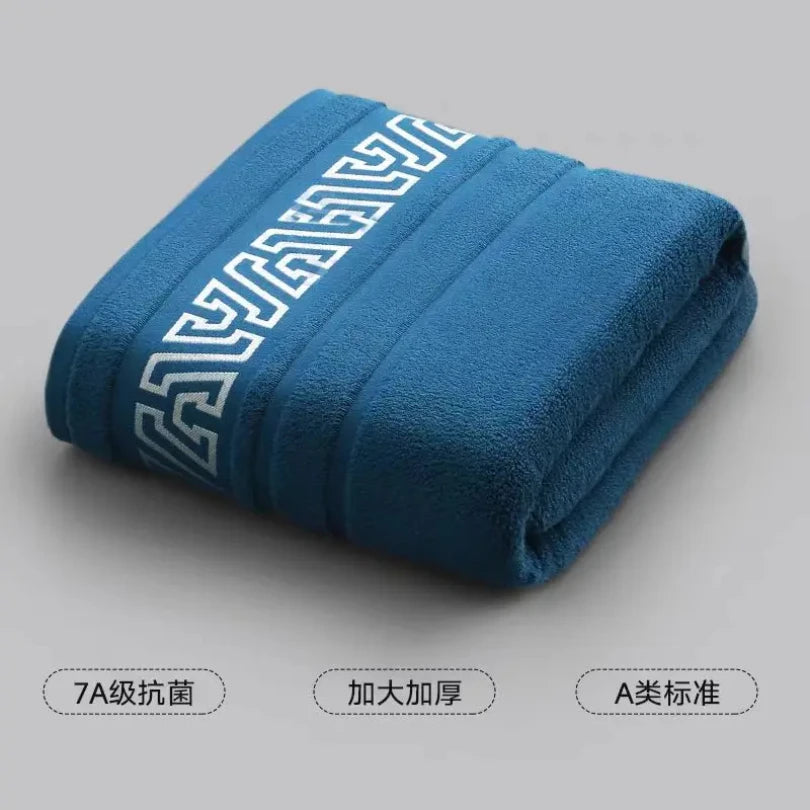 380g new pure cotton thick bath towel 70*140 soft absorbent no shedding color Zpaxo