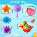 Bath Toy Safe Bathtub Water Toys Creative Floating Sensory Accessories Educational Games For Swimming Shower Kids Water Play Zpaxo United States Blue