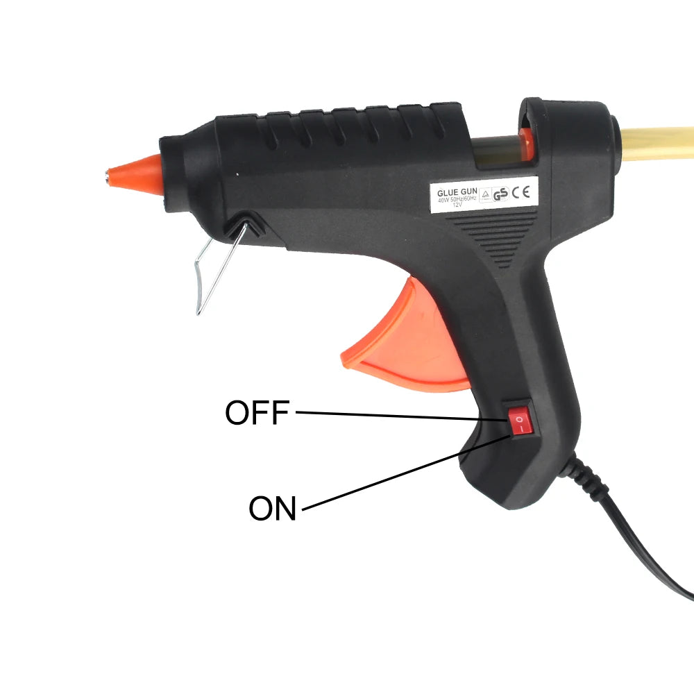 Cigarette Light Plug Car Dent Repair Tools Glue Gun 12V 40W Quick Paintless Repairing Auto Accessories Zpaxo