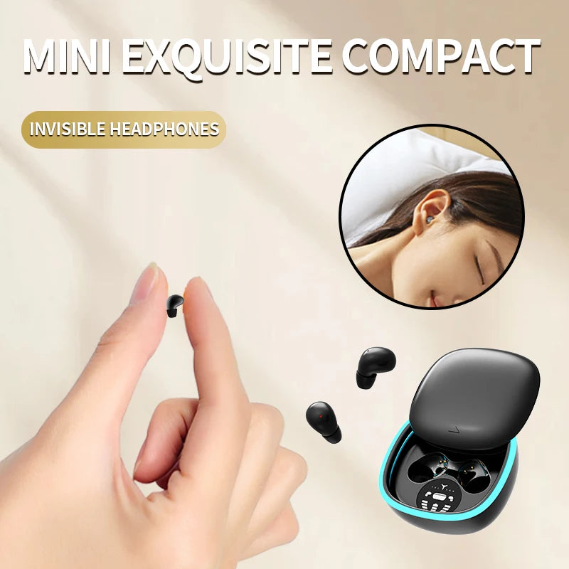 MINI13-N Ultra Small Mini Invisible Wireless Bluetooth Earphones Ear Zpaxo