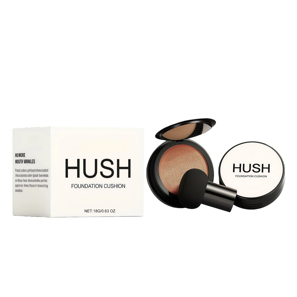Cushion Foundation Concealer – Natural Coverage, Non-Caking Cushion Foundation Zpaxo Dark Skin Color