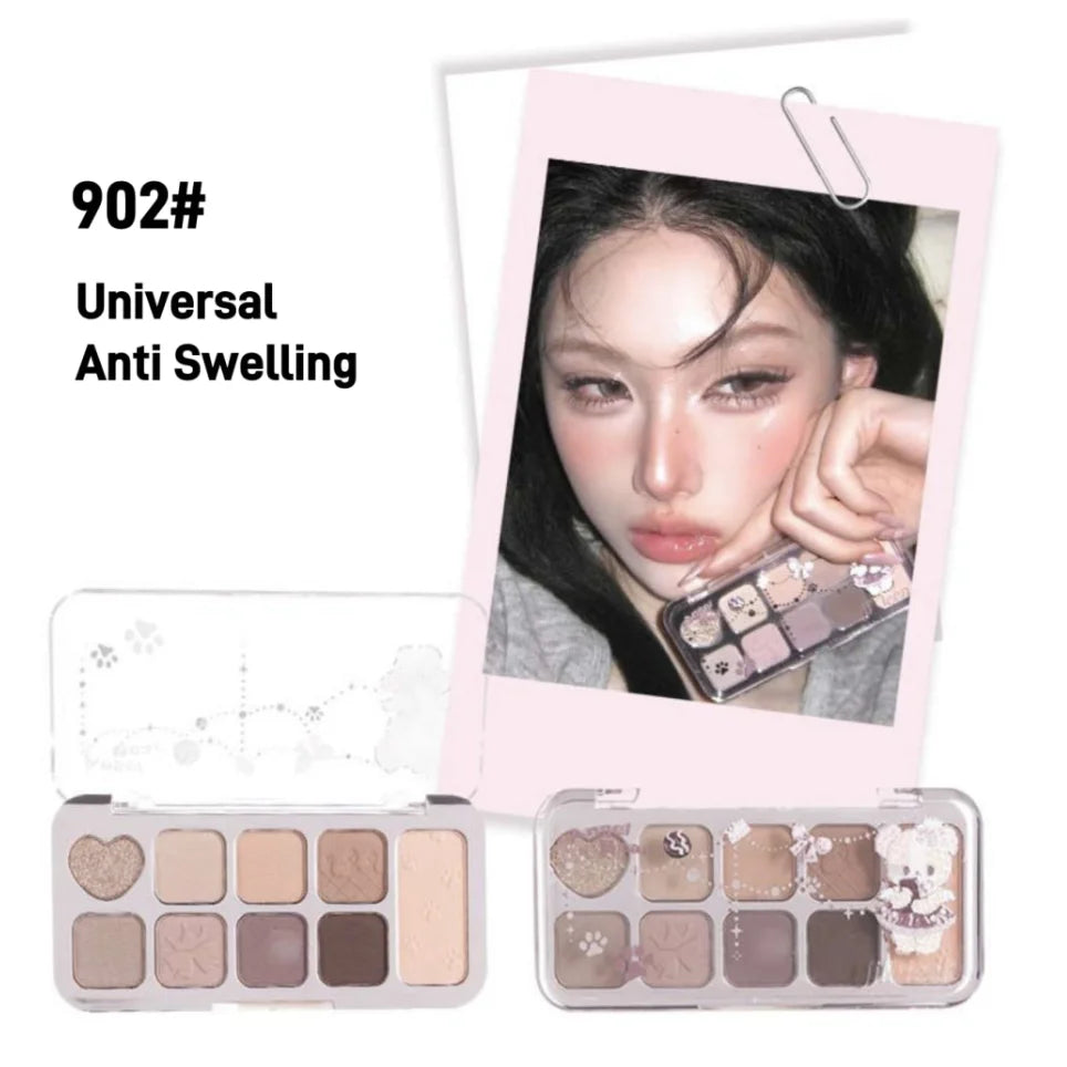 JILL LEEN 9 Colors Eyeshadow All One Palette Matte Satin Shimmer Face Zpaxo 902