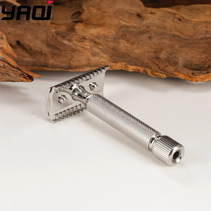 2026 New Arrival! Yaqi BAENZIGER Stainless Steel Safety Razor Boyfriend's Gift Zpaxo