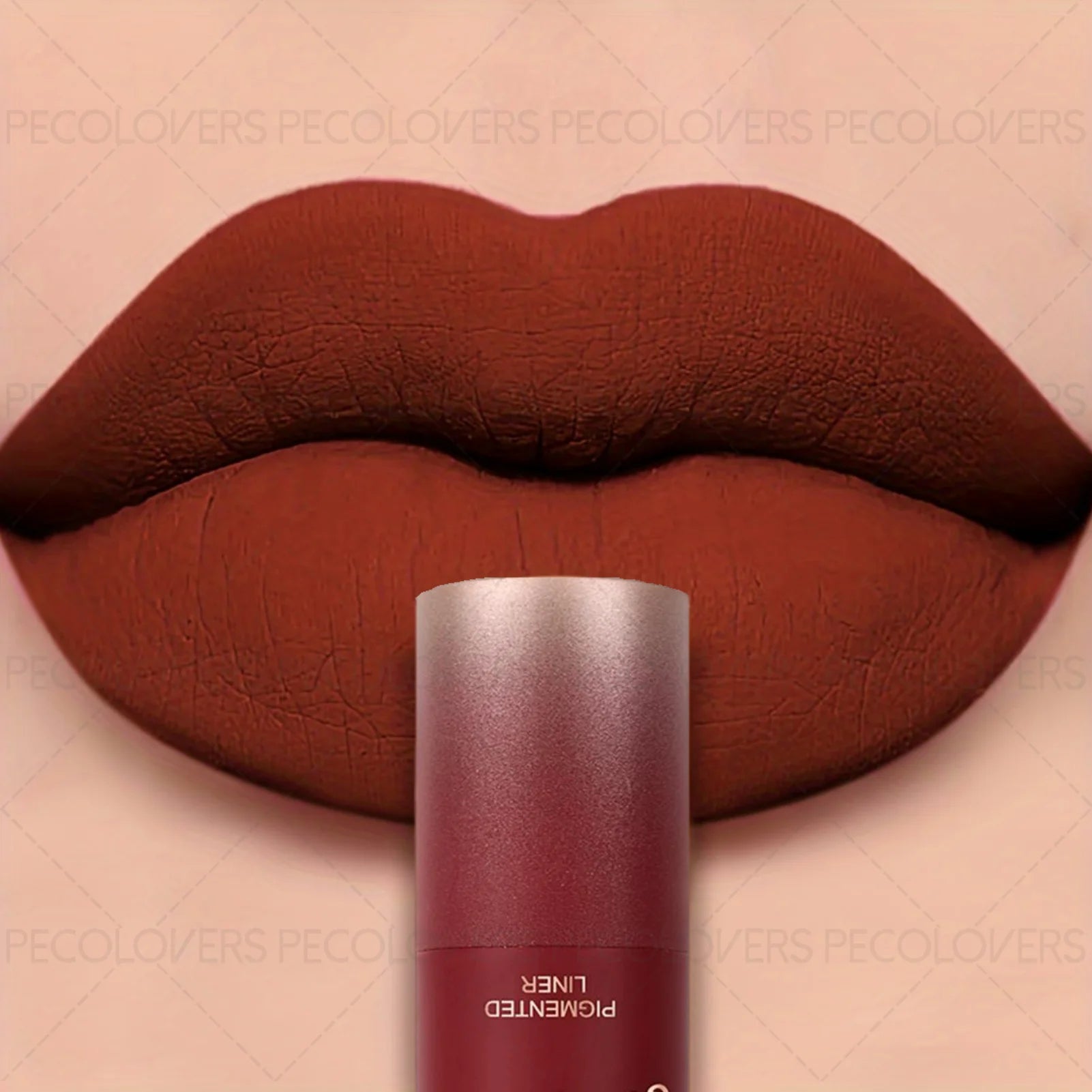 1PC Matte velvet lipstick- Non- stick cup lip gloss lipstick Waterproof, 24 Hour Long-Lasting, Smudge-Proof for All Skin Types Zpaxo