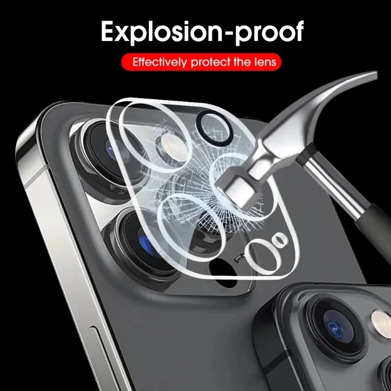 1-5PCS Camera Lens Protection Glass For iPhone 16 Plus 15 14 13 11 Pro Max Screen Protector For 13 Mini Camera Lens Glass Film Zpaxo