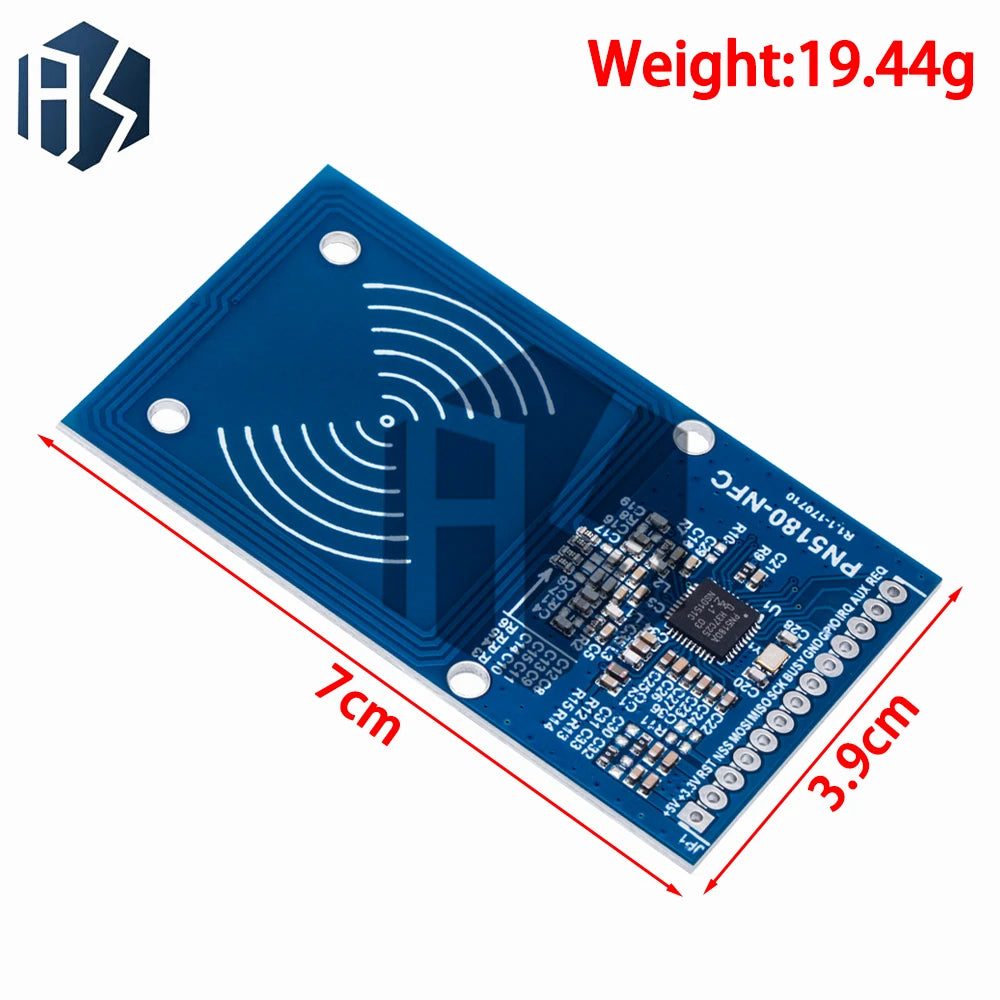 PN5180 NFC RF I Sensor ISO15693 RFID Frequency IC Card ICODE2 Reader Zpaxo