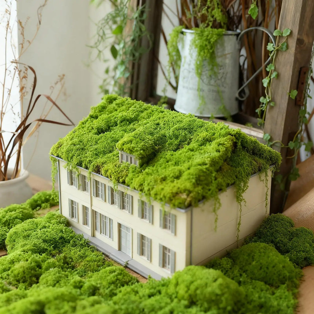Artificial Moss Crafts Realistic Faux Greenery Fake Green Terrarium