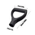 D Shape Shovel Handle Replacement Plastic Head T Digging Scoop Grip