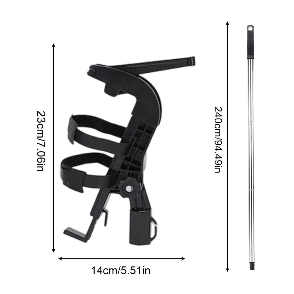 Paint Extension Pole Adjustable Spray Adapter Powder Duster Zpaxo 2.4m China Mainland